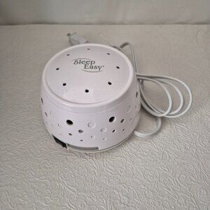 Sleep Easy T12 2-Speed White Noise Sound Screen Machine Fan Sleep Aid Snoring